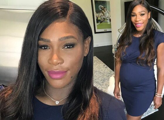Serena Williams stuns with Pregnant