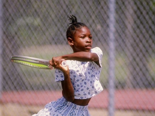 Little Serena Williams