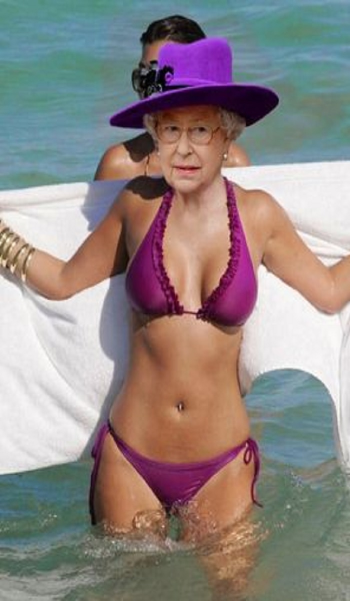 Check Out Bikini Photo Of 95 Year Old Queen Elizabeth That Got Everyone Talking