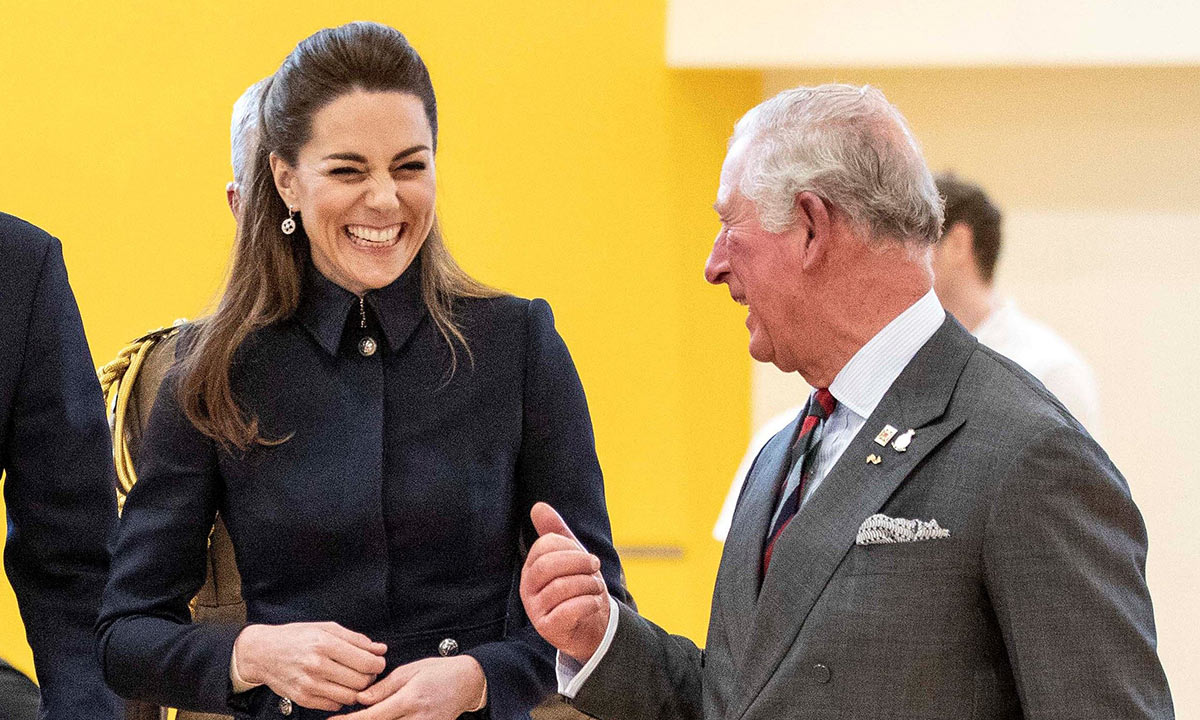 Duchess Kate and Prince Charles