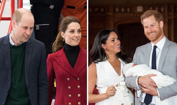 Meghan Markle and Prince Harry with Prince William and Kate Middleton