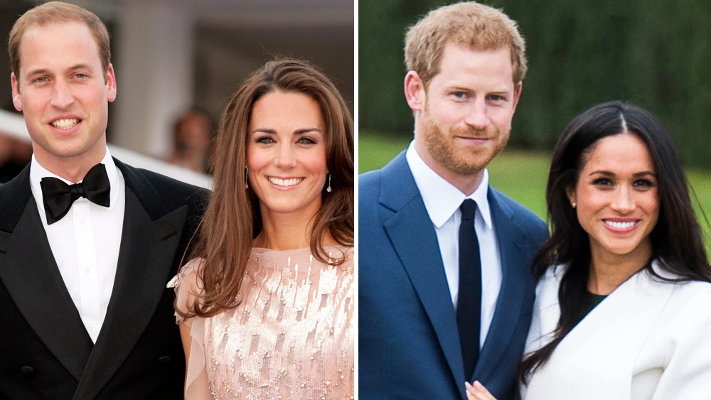 Prince William, Prince Harry, Meghan Markle, Kate