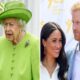 Queen Elizabeth, Prince Harry and Meghan Markle