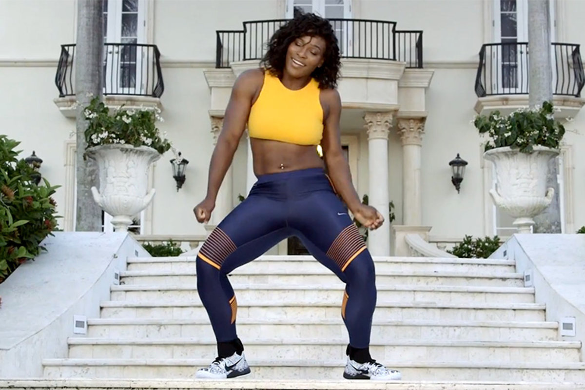 Serena Williams personal twerking instructional