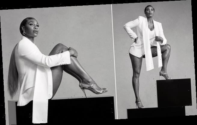Serena Williams poses for stunning Stuart Weitzman campaign 