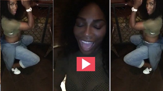 Serena Williams twerking Video