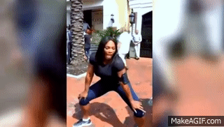 Serena Williams Twerking on Make a GIF