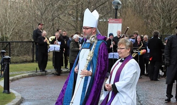 The Bishop of Liverpool explained the significance of christening