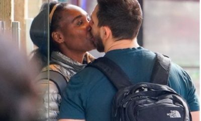 Venus Williams, 41 and her 29-year-old millionaire boyfriend kiss