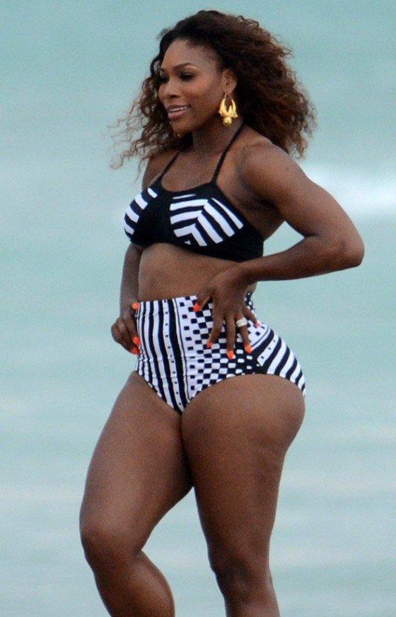 Serena Williams Aces Body Confidence In Beach Shoot