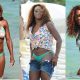Serena Williams flaunts her famously toned beach body on holiday in Miami photo