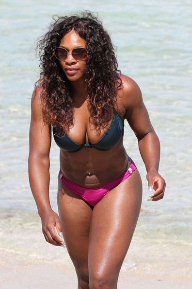 Serena Williams in a Bikini body in Miami Beach