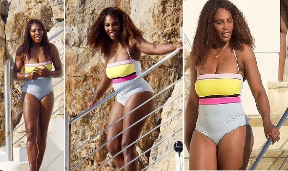 Serena Williams looks incredible in a swimsuit