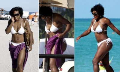Serena Williams took a vacation as she shows off her newly svelte bikini pics