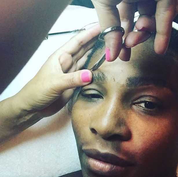 Serena Williams gives in to the haters eyebrows