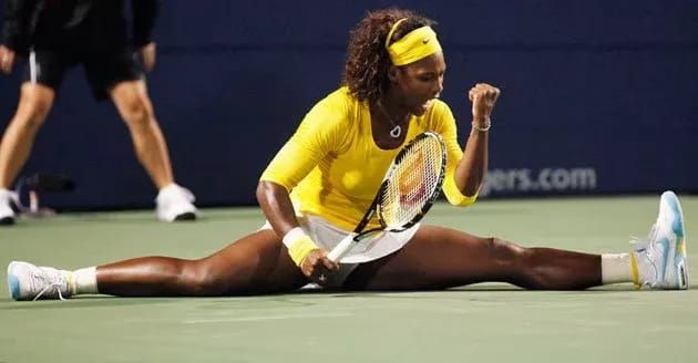 Serena Williams tennis Splits