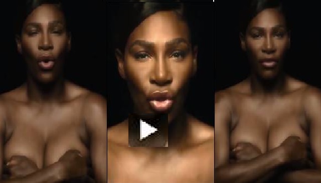 Serena Williams sings I Touch Myself topless