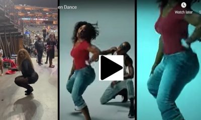 Serena Williams Elegantly Twirling As a Professional Dancer on the Floor pic