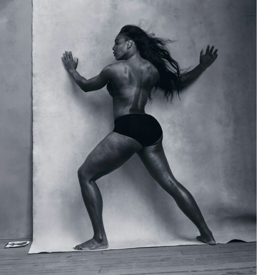 Serena Williams bare