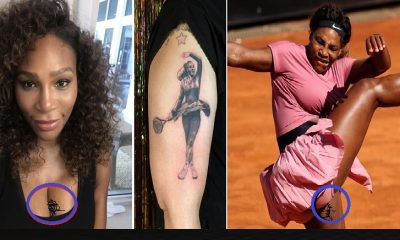 Serena Williams: 4 Private Tattoos On Sensitive Parts Of Her Body