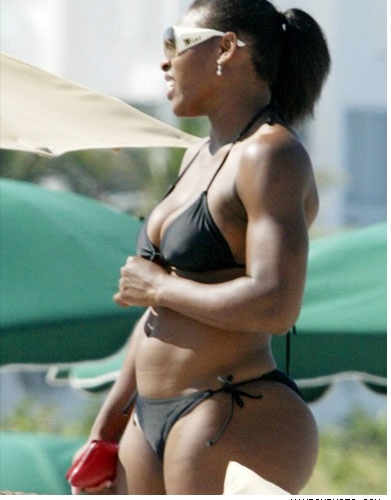 Serena Williams provoking bikini pic