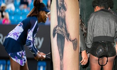 Serena Williams styled tattoo