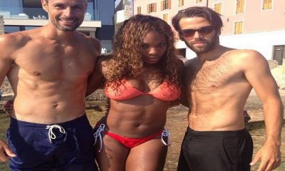 Serena Williams Soaks Up the Sun in Croatia beach