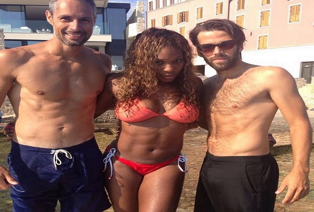 Serena Williams Soaks Up the Sun in Croatia beach