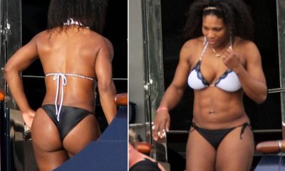 Serena Williams spends day enjoying some water sports
