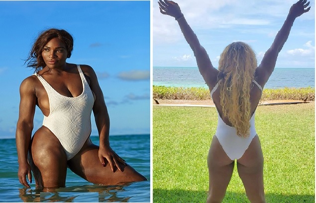 Serena Williams Flaunts Legendary Butt In New Beach Swimsuit Pics