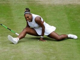 Look at 15 Serena Williams’ jaw-dropping private Split Pictures…. suspending herself on two bars