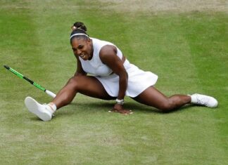 Look at 15 Serena Williams’ jaw-dropping private Split Pictures…. suspending herself on two bars