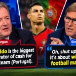 🚨🎙️ Piers Morgan: “Ronaldo is the biggest generator of cash for that team (Portugal). ” Simon Jordan: “Oh, shut up Piers. It’s about winning football matches.” 🚨🎙️ Piers Morgan: “Ronaldo is the biggest generator of cash for that team (Portugal). ” Simon Jordan: “Oh, shut up Piers. It’s about winning football matches.”