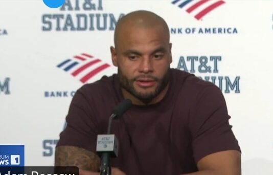Dak Prescott called the employee who said “embarrassing” a COWARD 😭