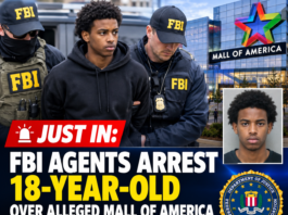BREAKING: FBI Agents Arrest 18-Year-Old Over Alleged Mall of America Attack Plot Federal authorities have reportedly arrested 18-year-old Sheikhdoon Abdullahi Mohamud over allegations that he was planning a mass shooting at the Mall of America in Minnesota in support of ISIS.